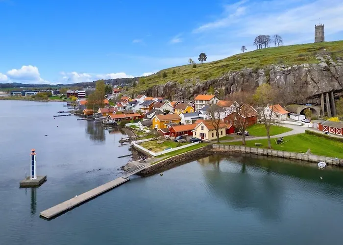 Idylliske Nordbyen - Brygga I Villa *